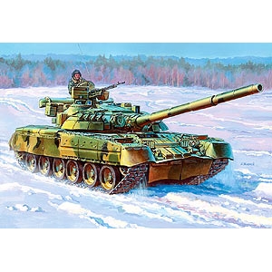 Zvezda 3591 - T-80 UD Russian Main Battle Tank