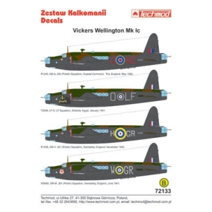 Techmod 72133 - Vickers Wellington IC