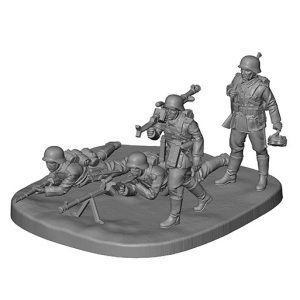 Zvezda 6216 - German Anti Tank Team WWII