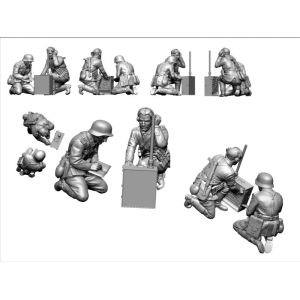 Zvezda 6153 - German Reconnaissance Team WWII