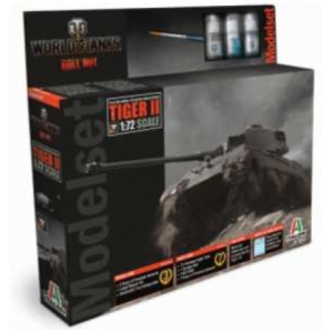 Italeri 74001 - Tiger II – WORLD OF TANKS