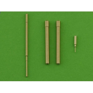 Master AM-48-051 - He-162 Salamander - zestaw uzbrojenia i detali (końcówki MG 151, wskaźnik wysunięcia podwozia, rurka Pitota)