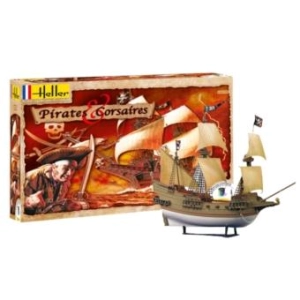 Heller 52703 - Piraci i Korsarze zestaw z klejem i farbkami