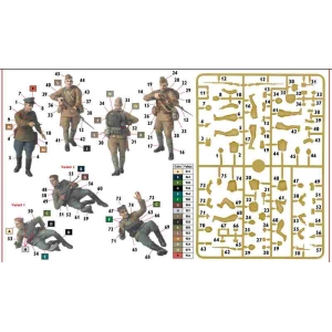 Master Box LTD 3590 - Accident. Soviet & German military men, summer 1941