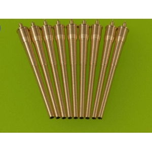 Master SM-700-036 - Lufy amerykańskich dział 16in/45 (40,6cm) Mark6 - bez osłon podmuchowych (9 szt.)