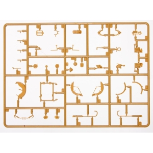 Zvezda 3639 - Soviet WWII motorcycle M-72 with sidecar and crew