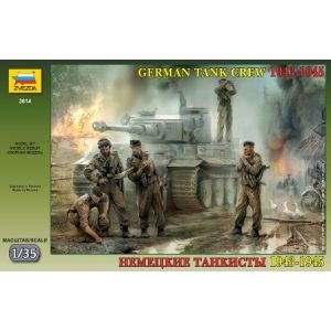 Zvezda 3614 -GERMAN TANK CREW 1943-1945