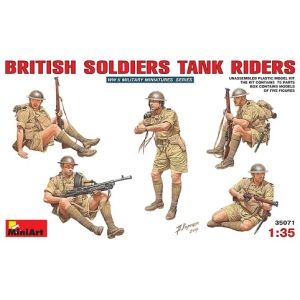 MiniArt 35071 - BRITISH SOLDIERS TANK RIDERS
