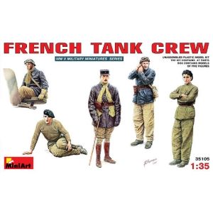 MiniArt 35105 - French tank crew