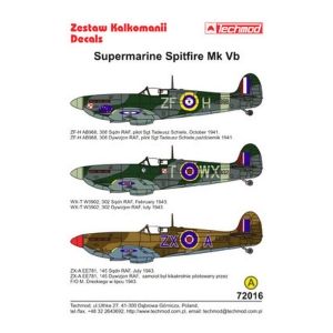 Techmod 72016 - Supermarine Spitfire Mk VB