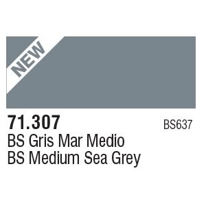 Vallejo 71307 - BS Medium Sea Grey 17ml