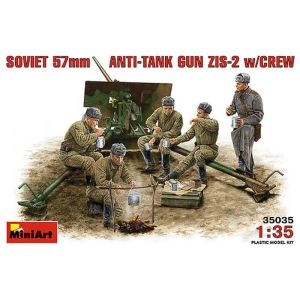 MiniArt 35035 - SOVIET 57mm ANTI-TANK GUN ZIS-2 w/CREW
