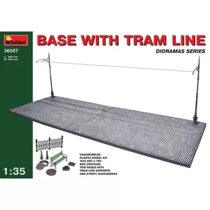 MiniArt 36057 - Base with Tram Line