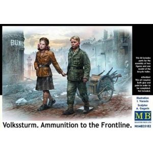 Master Box LTD 35182 -  Volkssturm. Ammunition to the Frontline