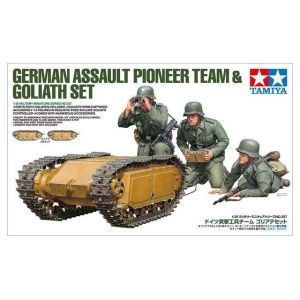 Tamiya 35357 - German Assault Pioneer Team & Goliath Set