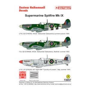Techmod 72057 - Supermarine Spitfire IX