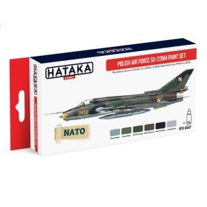 Hataka Hobby HTK-AS47 - Polish Air Force SU-22M4 Paint Set