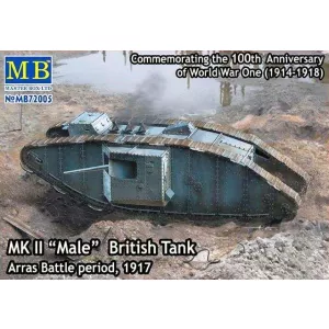 Master Box LTD 72005 - “Male” British Tank, Arras Battle period, 1917