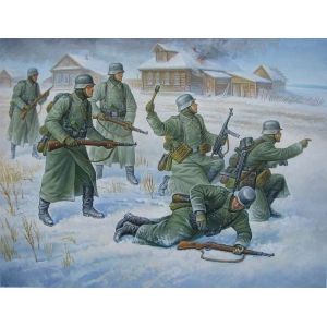 Zvezda 6198 - German Infantry WWII (Winter Uniform)