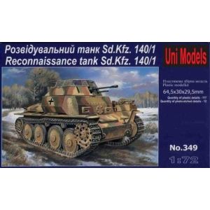 Uni Models 349 - Czołg rozpoznawczy Sd.Kfz. 140/1