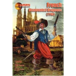 Mars 72078 - French Dismount Dragoons (Thirty Years)