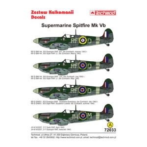 Techmod 72033 - Supermarine Spitfire Mk VB