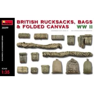 MiniArt 35599 - British Rucksacks, Bags & Folded Canvas WWII