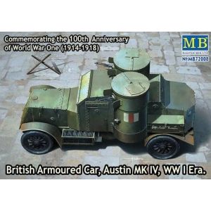 Master Box LTD 72008 - British Armoured Car Austin Mk.IV  (WWI)