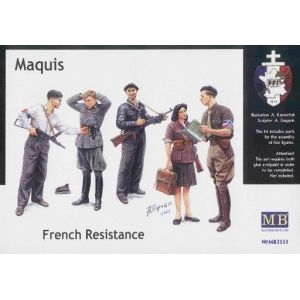 Master Box LTD 3551 - Maquis. French Resistance