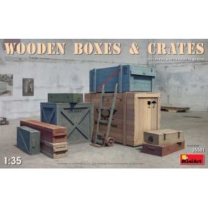 MiniArt 35581 - WOODEN BOXES & CRATES