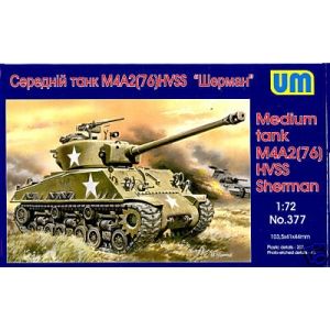 Uni Models 377 - Sherman Medium tank M4A2(76)W HVSS