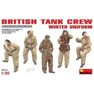 MiniArt 35121 - British Tank Crew (Winter Uniform)
