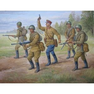 Zvezda 6179 - Soviet Regular Infantry 1939-1942