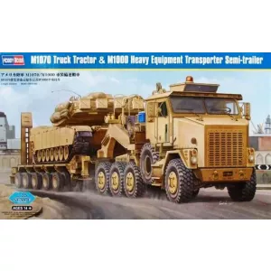 Hobby Boss 85502 - M1070 Truck Tractor & M1000 Heavy Equipment Transporter Semi-trailer