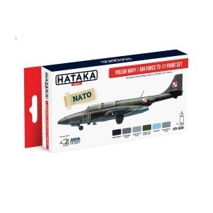 Hataka Hobby HTK-AS46 - Polish Navy / Air Force TS-11 Paint Set