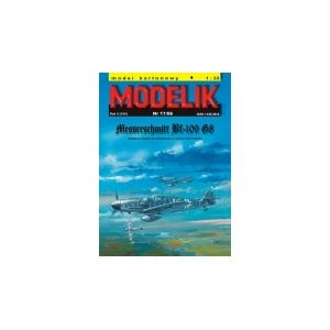 Modelik 0617 - MESSERSCHMITT Bf-109 G8