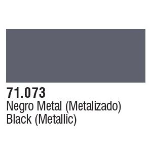 Vallejo 71073 - Black (Metallic) 17ml