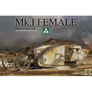 Takom 2033 - Mk.I Female WWI Heavy Battle Tank