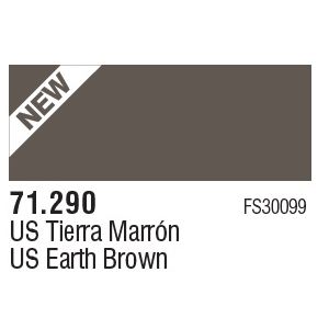 Vallejo 71290 - US Earth Brown 17ml