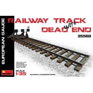 MiniArt 35568 - RAILWAY TRACK w/ DEAD END. EUROPEAN GAUGE