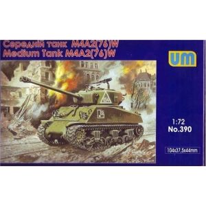 Uni Models 390 - M4A2(76)W US Medium tank