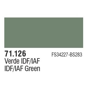 Vallejo 71126 - IDF/IAF Green 17ml