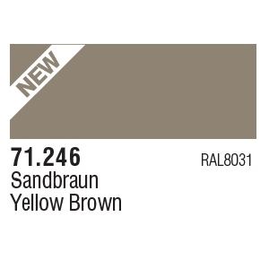 Vallejo 71246 - Yellow Brown 17ml