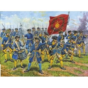 Zvezda 8048 - Swedish Infantry 1687-1721