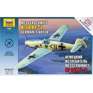 Zvezda 7302 - Messerschmitt B-109 F2