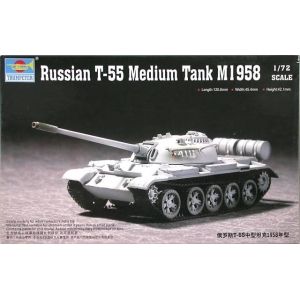 Trumpeter 07282 - Russia T-55 Medium tank M.1958