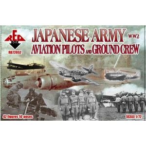 Red Box 72052 - WW2 Japanese Army Aviation Pilots and Ground Crew