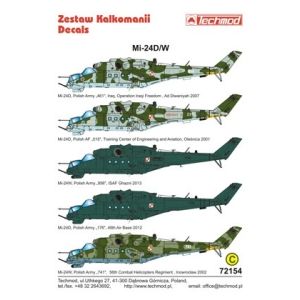 Techmod 72154 - Mi-24D/W “Hind-D/E”