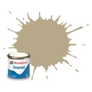 Humbrol 237 - Desert Tan Matt - 14ml Enamel Paint