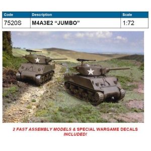 Italeri 7520 - M4A3E2 "JUMBO"